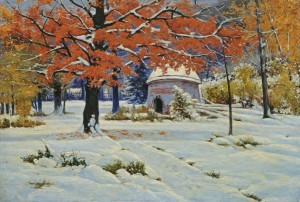 An early snow